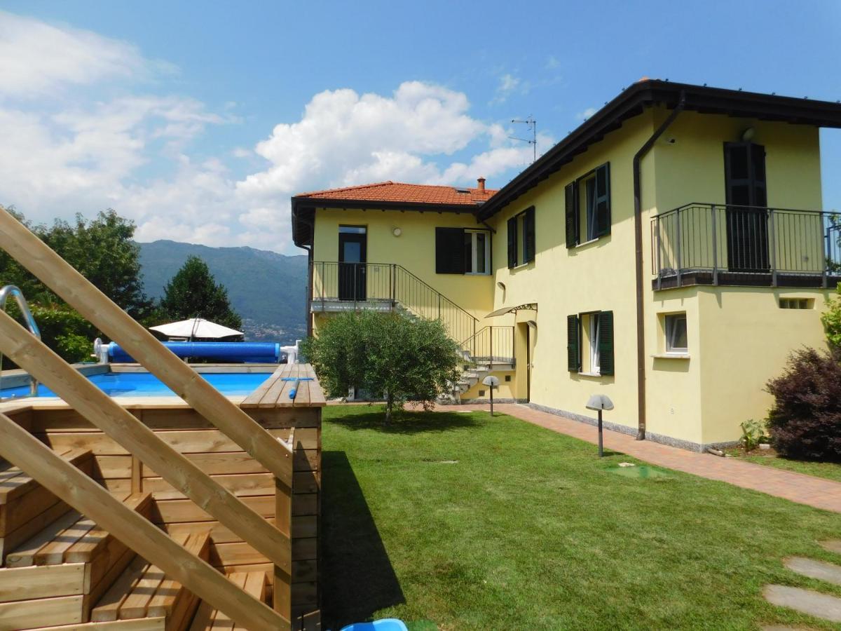 Vila Haus Am See Porto Valtravaglia Exteriér fotografie
