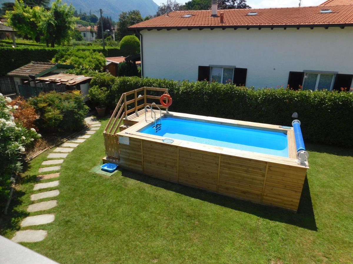 Vila Haus Am See Porto Valtravaglia Exteriér fotografie